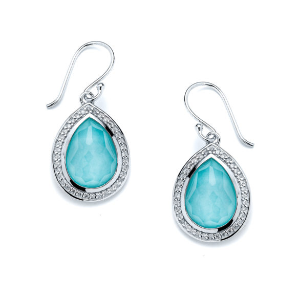 Laguna Teardrop Diamond Earrings