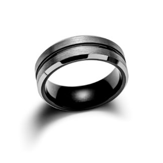 Delray Black Ring