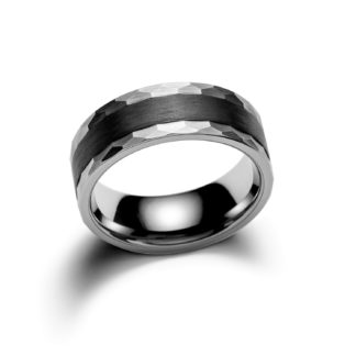 Forged Carbon Costa Ring