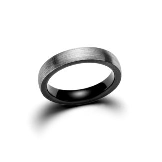 Classic Black Narrow Ring