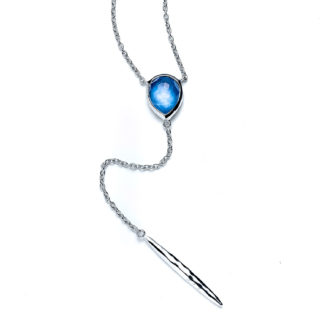 Atlantic Teardrop Y-Necklace