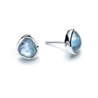 Gulf Coast Sea Pebble Stud Earrings