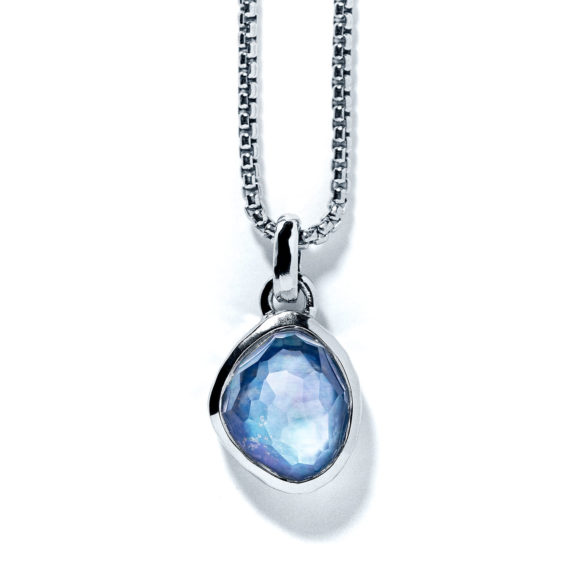 Luminous Shore Sea Pebble Mini Necklace