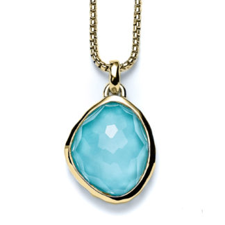 Laguna Sea Pebble Gold Necklace