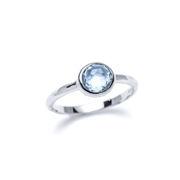 Sky Blue Topaz Poolside Ring