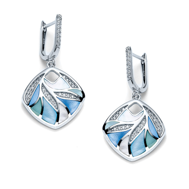 Capri Poinciana Earrings