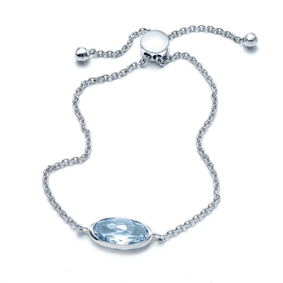 Sky Blue Topaz Cabana Bracelet