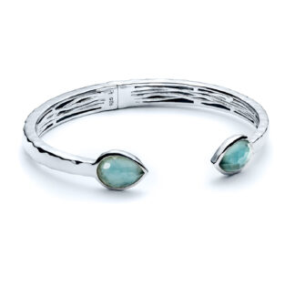 Gulf Coast Teardrop Cuff Bracelet