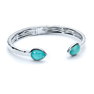 Laguna Teardrop Cuff Bracelet