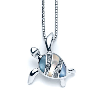 Capri Honu Sea Turtle Necklace