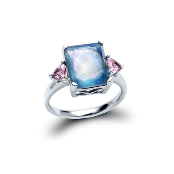 Luminous Shore Hatteras Ring with Amethyst