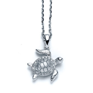 Radiant Sea Turtle Necklace