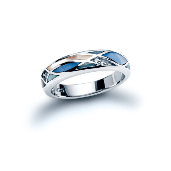 Capri Seafloor Band Ring