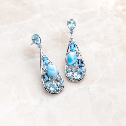 Larimar Treasure Earrings Flavor