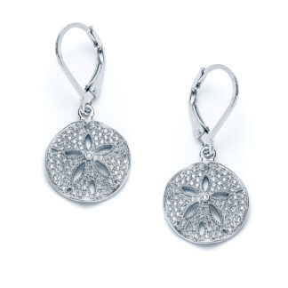 Radiant Sand Dollar Earrings