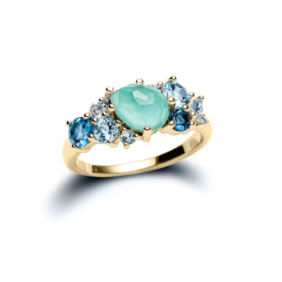 Alani Laguna Yellow Gold Ring