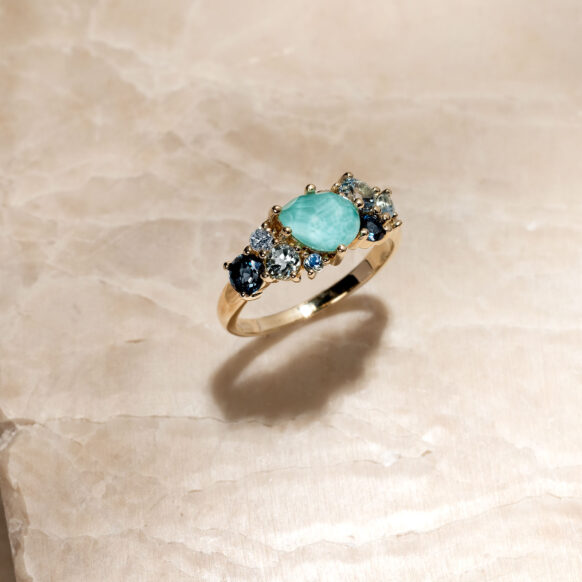 Laguna Alani Gold Ring With Diamond