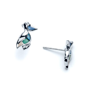 Capri Pelican Stud Earrings