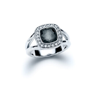 Midnight Shore Solana Mini Cushion Ring