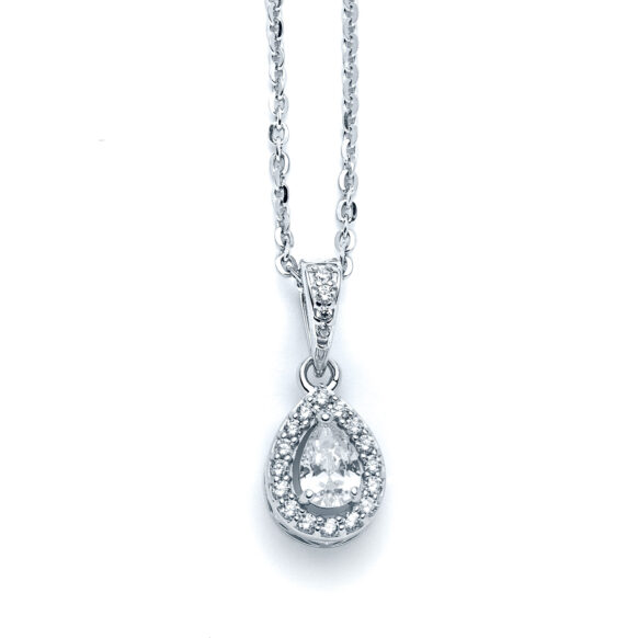 Radiant Teardrop Necklace