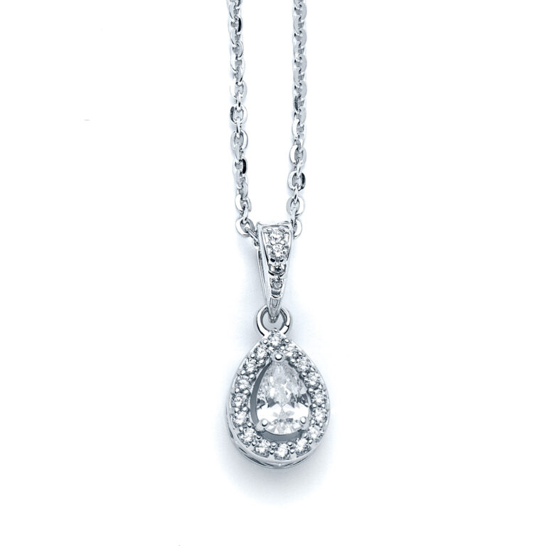 Radiant Teardrop Necklace