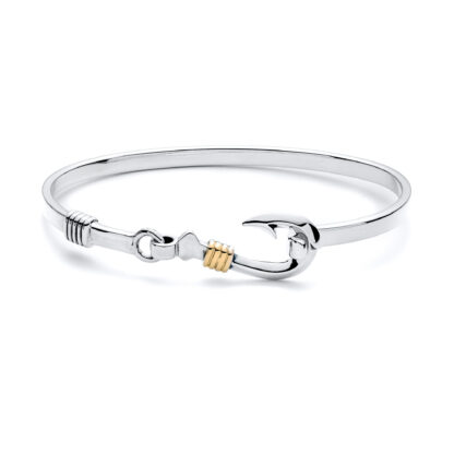 Two Tone Fish Hook Bracelet