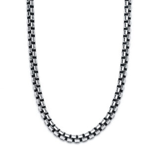 2mm Sterling Silver Rounded Box Chain