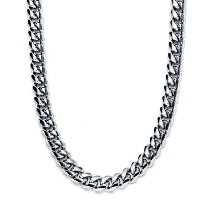 Cuban Link Chain Sterling Silver 5mm