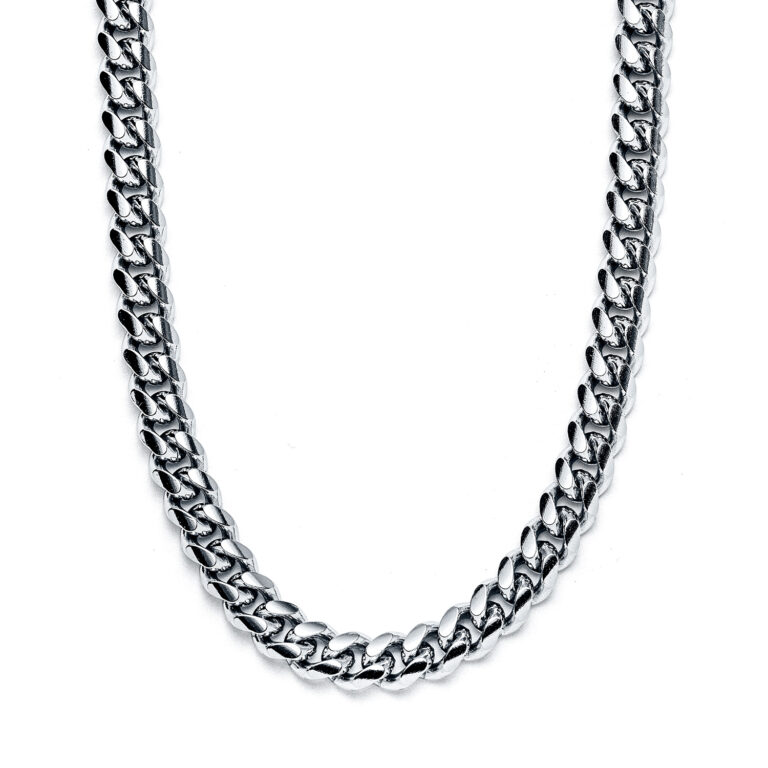 Cuban Link Chain Sterling Silver 5mm