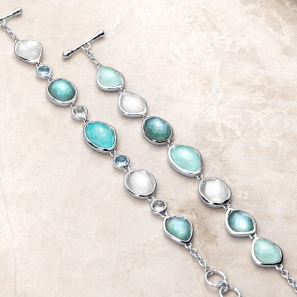 Laguna Key Link Bracelet On Stone