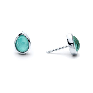Laguna Mini Teardrop Stud Earrings