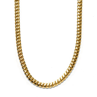 14K Yellow Gold Miami Cuban 3.3mm Chain