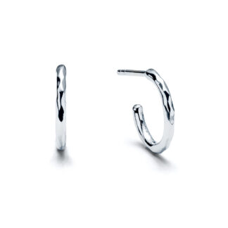 Waveform Hoop Earring - 12mm
