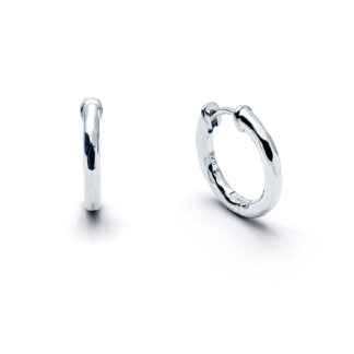 Waveform Huggie Hoop Earrings