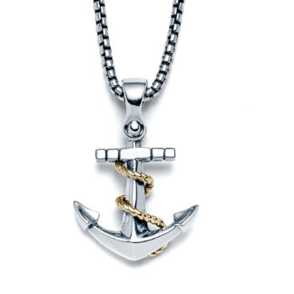 Galleon Anchor Necklace