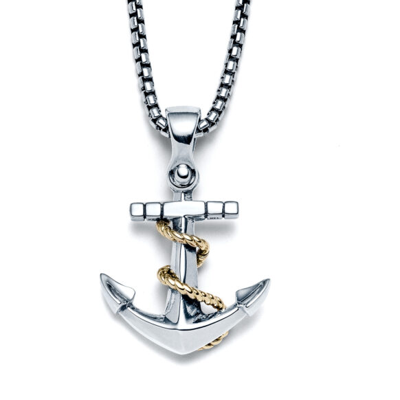 Galleon Anchor Necklace