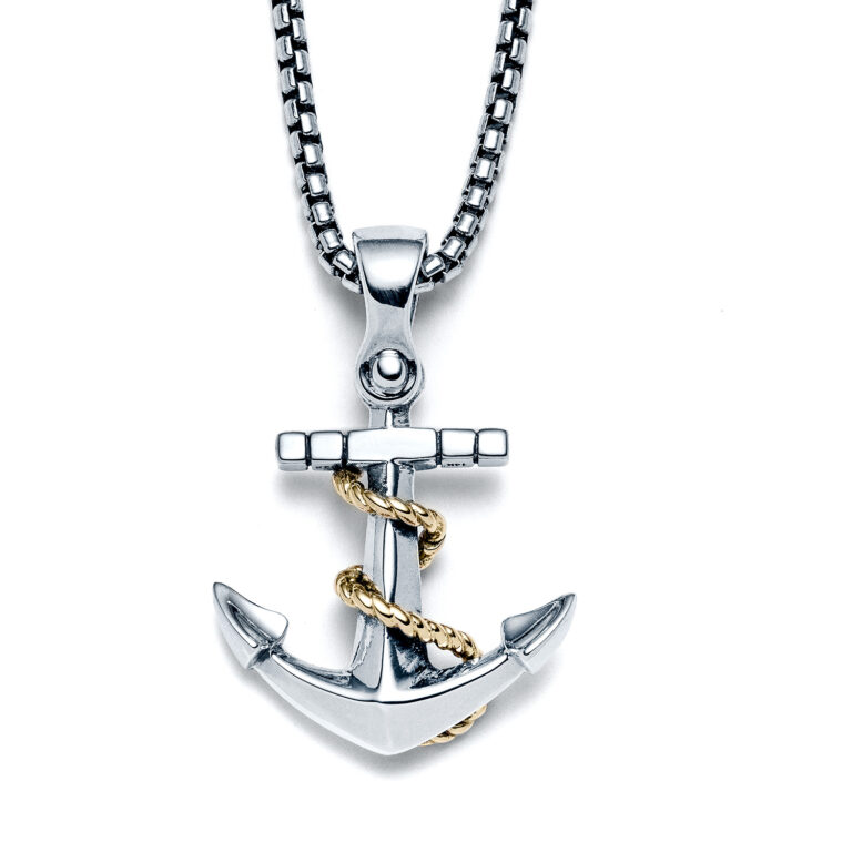 Galleon Anchor Necklace