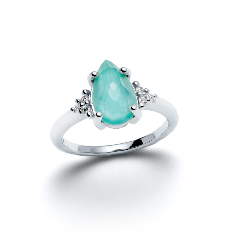 Laguna Maya White Gold Diamond Ring