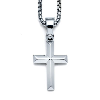 Forged Cross Necklace