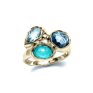 Laguna Tide Pool Yellow Gold Ring