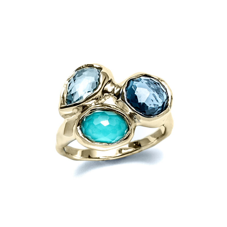 Laguna Tide Pool Yellow Gold Ring