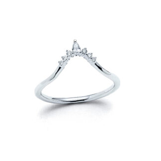 Celeste White Gold Diamond Band