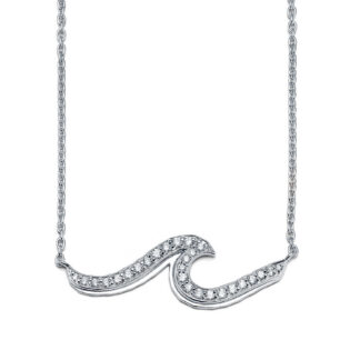 Grand Radiant Wave Necklace