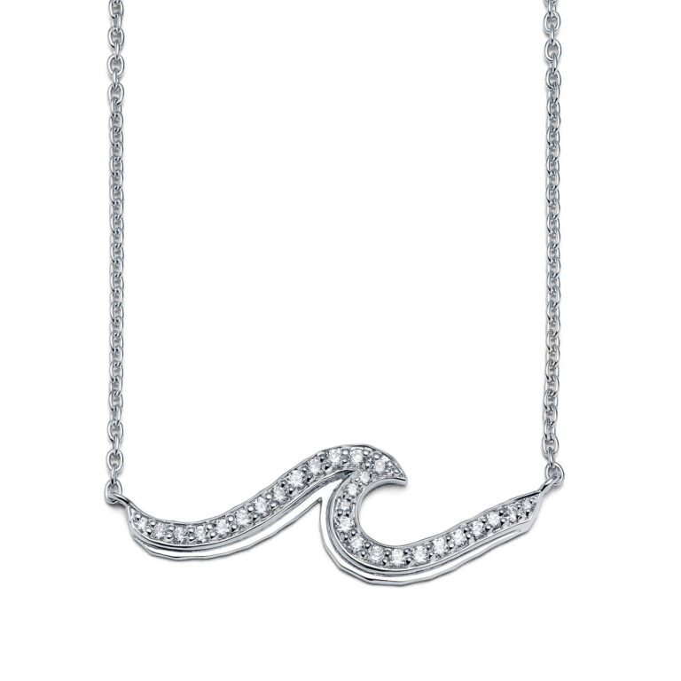 Grand Radiant Wave Necklace