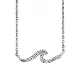Radiant Wave Necklace
